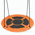 baoxiang orange round children garden metal swing seat